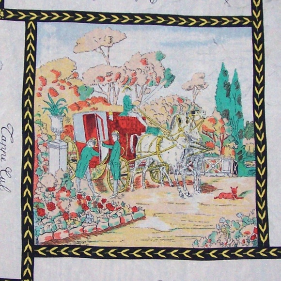 VTG - Look-A-like Carré Hermès - "Diligences" - Picture 6 of 7